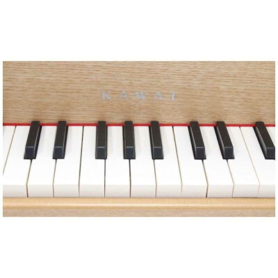 as KAWAI グランドピアノ 木目 ナチュラル 1144 32鍵盤 トイピアノ/ミニピアノ